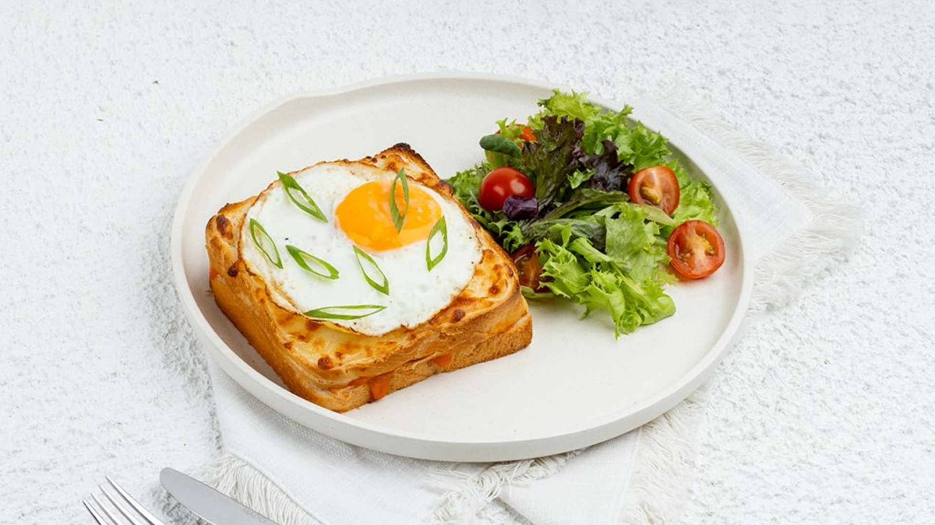 Croque Madame Sandwich