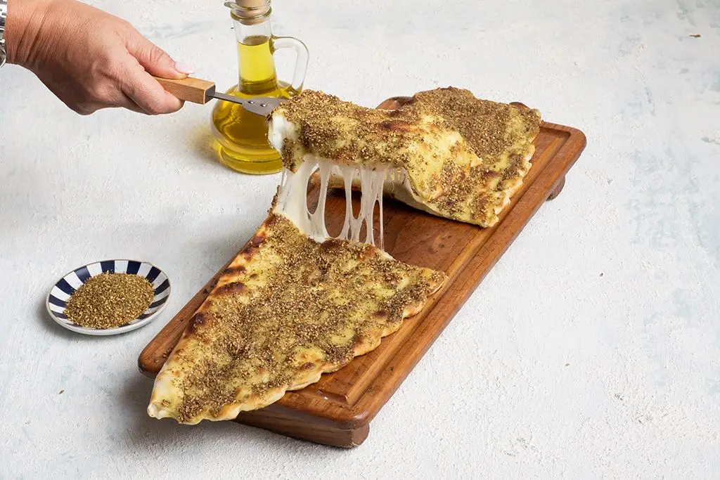 Zaatar and Cheese Duplex